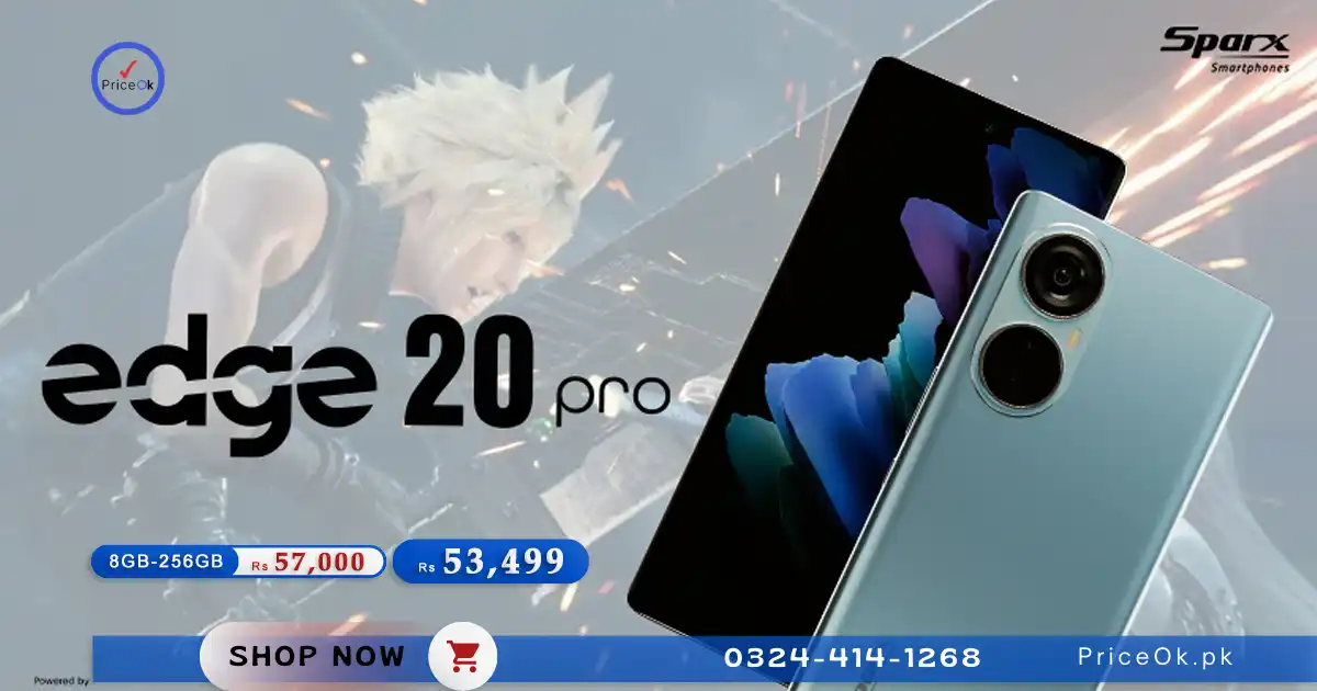 SPARX Edge 20 Pro Lowest Price in Pakistan 2024- PriceOk