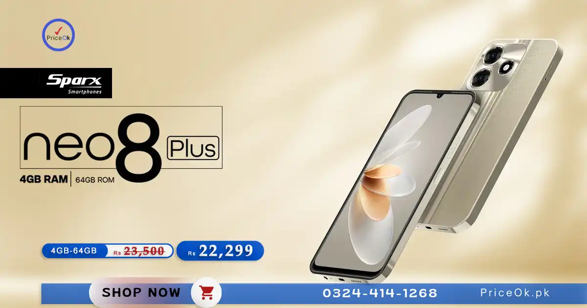 SPARX Neo 8 Plus Lowest Price in Pakistan 2024 - PriceOk